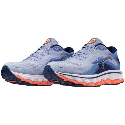 Zapatillas Para Correr Mizuno WAVE Sky 7 Mujer - Azules / Plateados / Naranjas - Chile M506YIUZVD